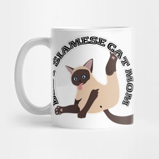 best siamese cat mom Mug